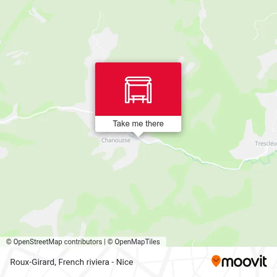 Mapa Roux-Girard