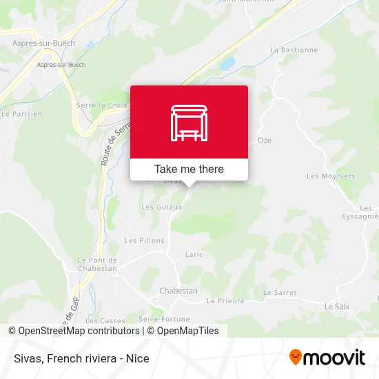 Mapa Sivas