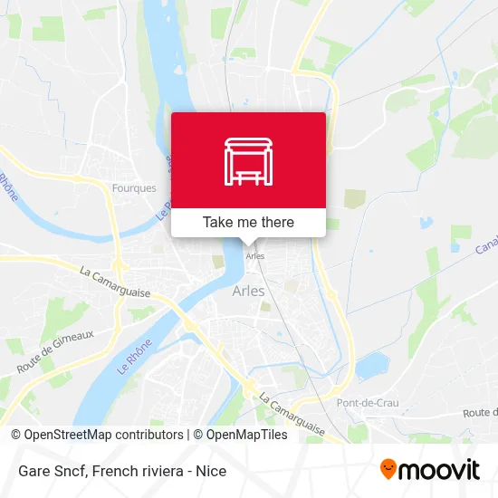 Gare Sncf map