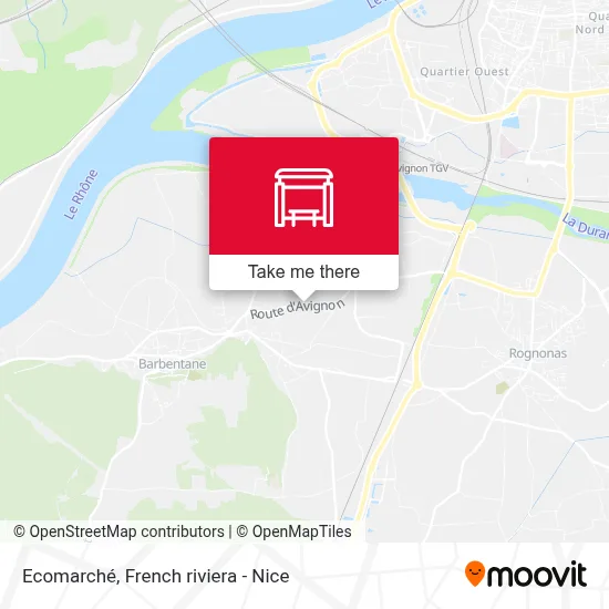 Ecomarché map