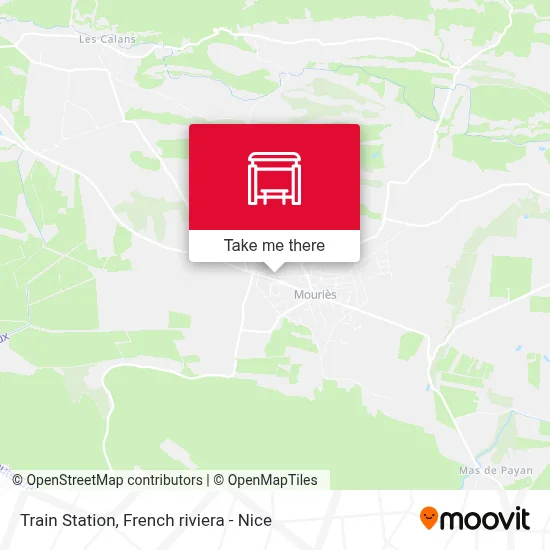La Gare map