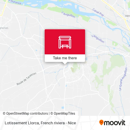 Lotissement Llorca map