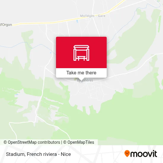 Mapa Stade