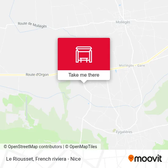 Le Riousset map