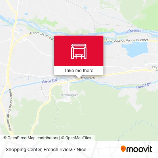 Centre Commercial map