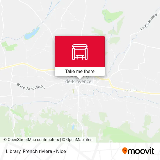 Bibliothèque map