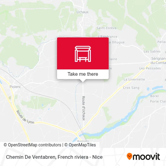 Chemin De Ventabren map