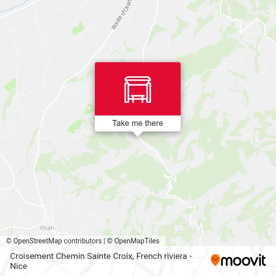 Croisement Chemin Sainte Croix map
