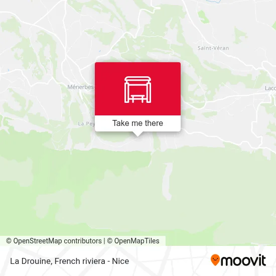 La Drouine map