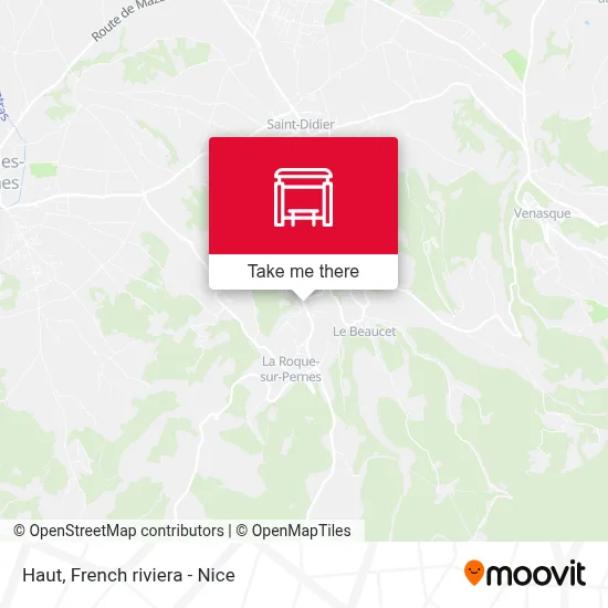 Mapa Haut
