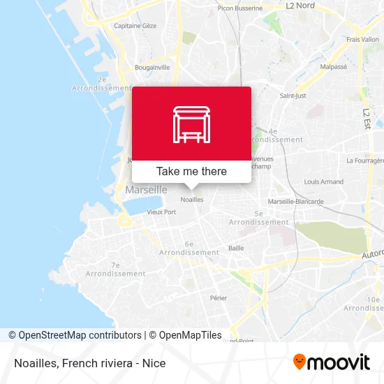 Noailles map
