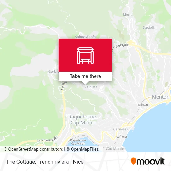 Le Gîte map
