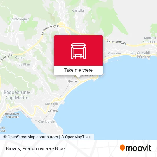 Biovés map