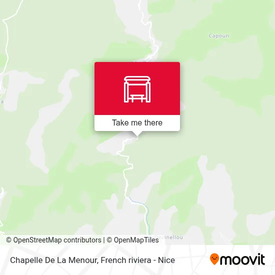 Chapelle De La Menour map