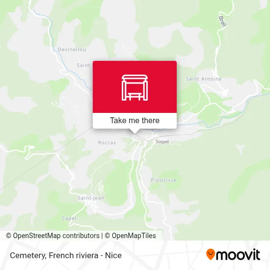 Cimetière map