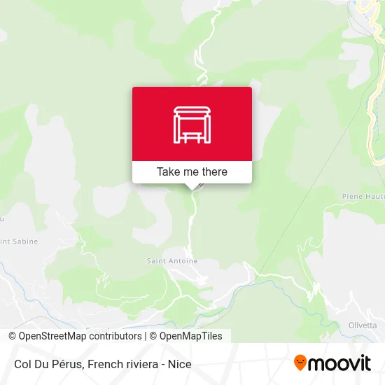 Col Du Pérus map