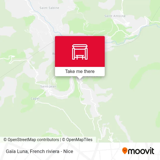 Gaïa Luna map