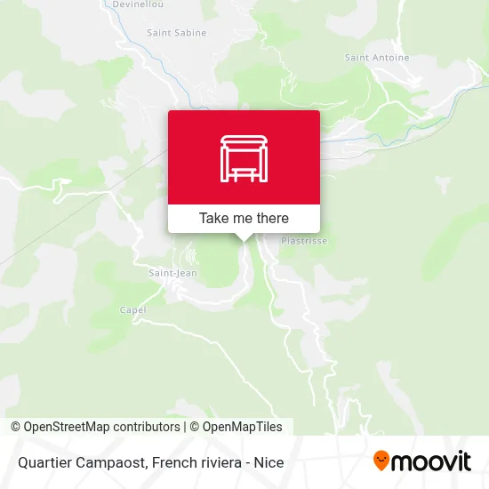 Quartier Campaost map