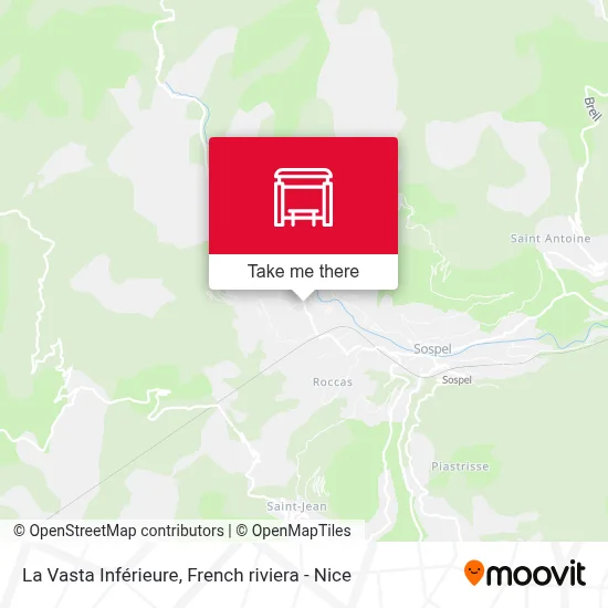 La Vasta Inférieure map