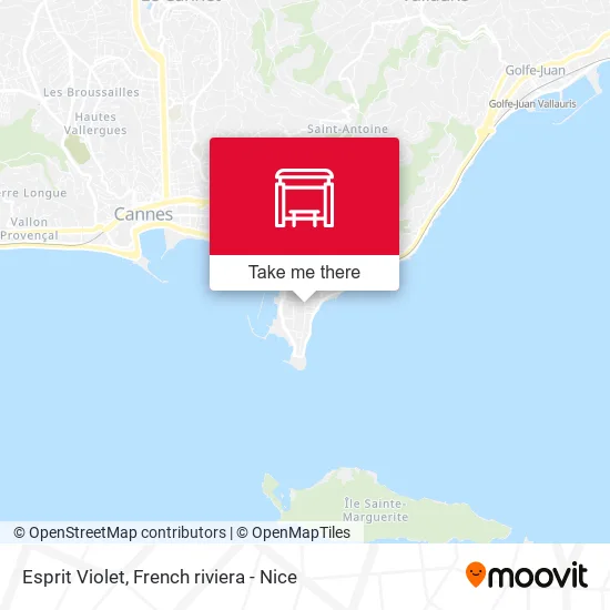 Esprit Violet map