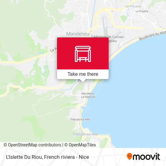 L'Islette Du Riou map