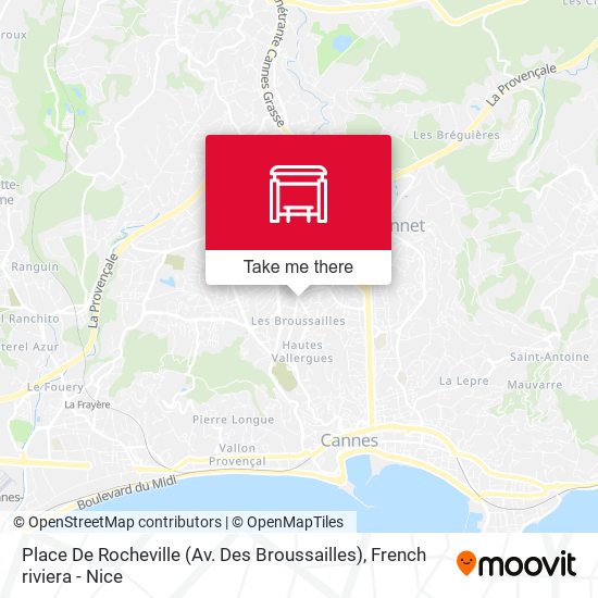 Place De Rocheville (Av. Des Broussailles) map