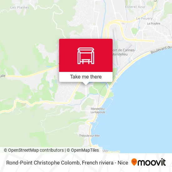 Rond-Point Christophe Colomb map