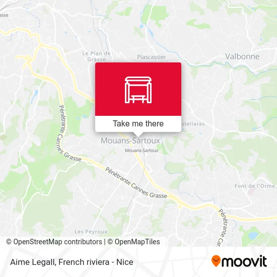 Aime Legall map