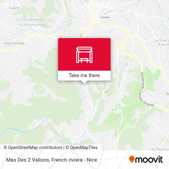 Mas Des 2 Vallons map