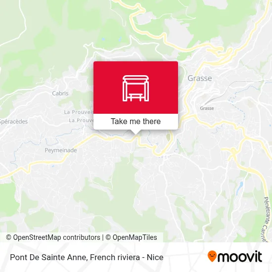 Pont De Sainte Anne map