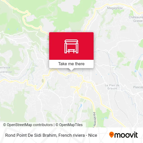 Mapa Rond Point De Sidi Brahim