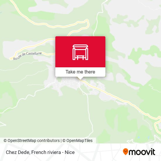 Chez Dede map