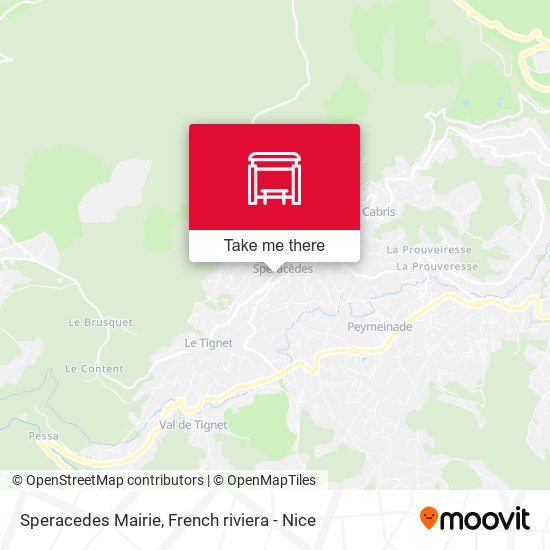 Speracedes Mairie map