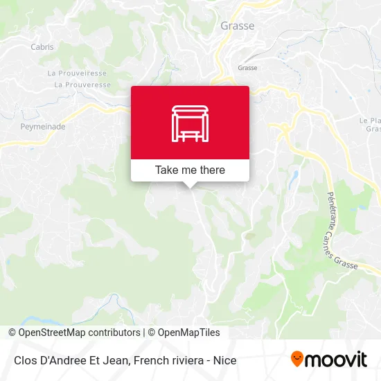 Clos D'Andree Et Jean map