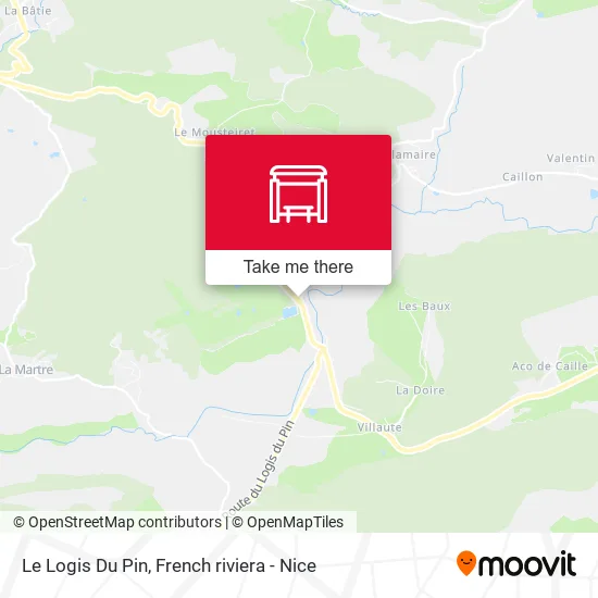 Le Logis Du Pin map