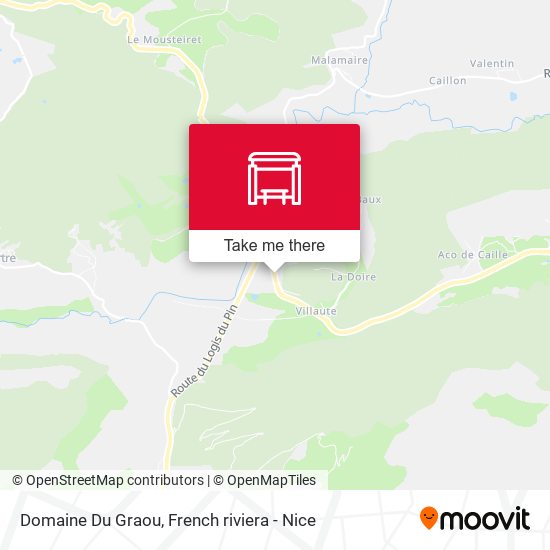 Domaine Du Graou map