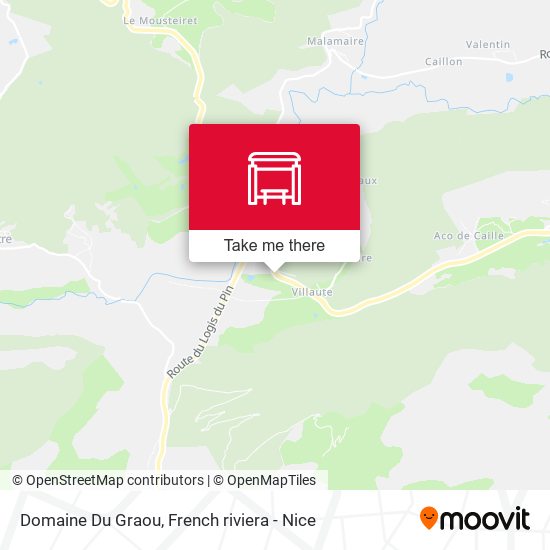 Domaine Du Graou map