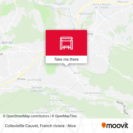 Collevieille Cauvet map