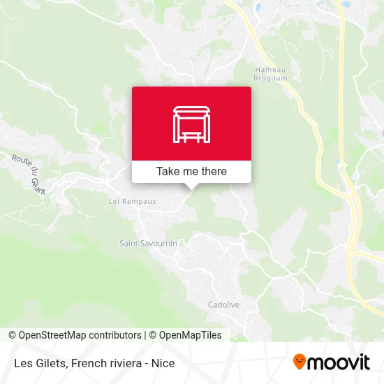 Les Gilets map
