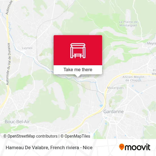 Hameau De Valabre map