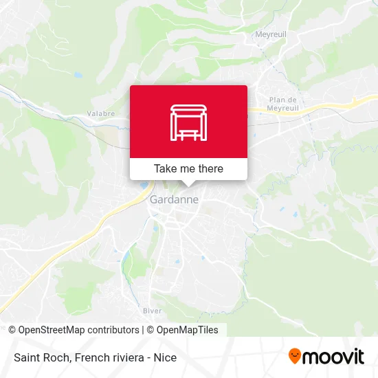 Saint Roch map