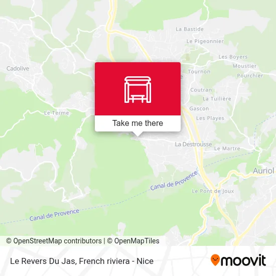 Le Revers Du Jas map