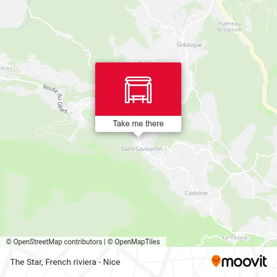 L'Étoile map