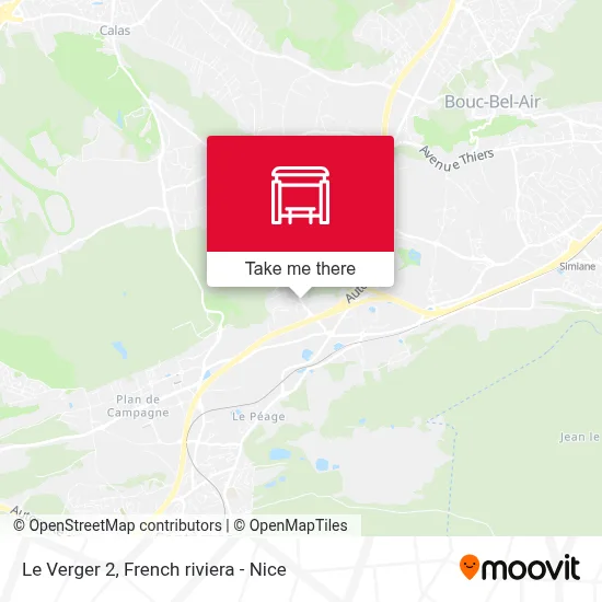 Le Verger 2 map