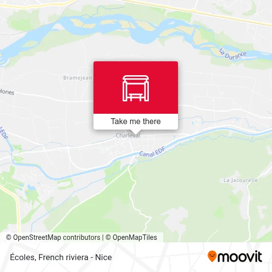 Écoles map