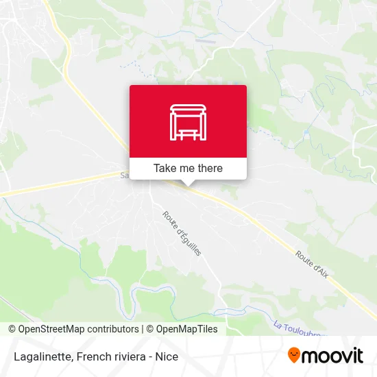 Lagalinette map