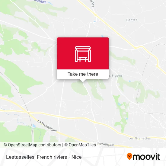 Lestasselles map