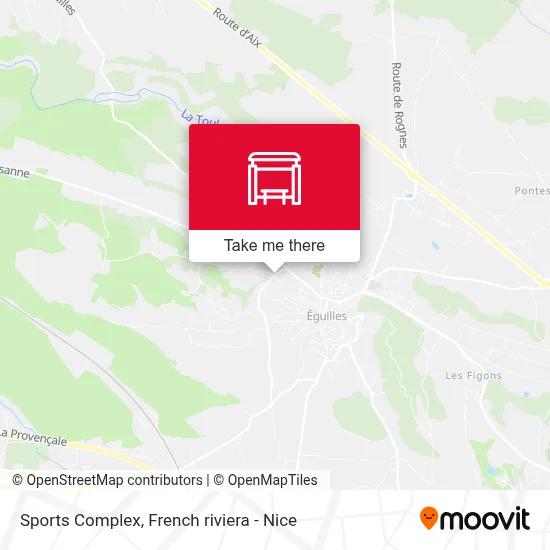 Complexe Sportif map
