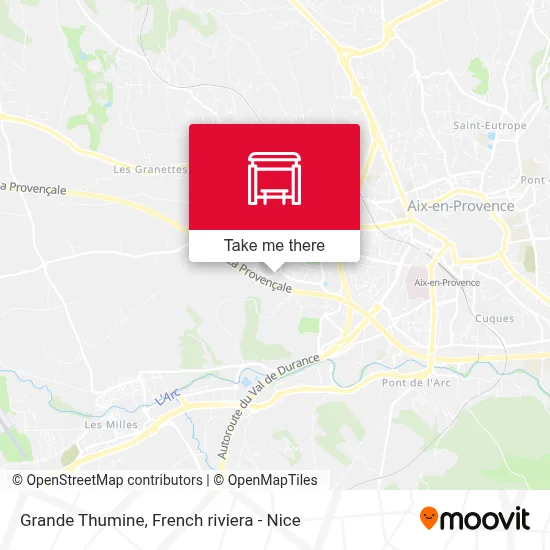 Grande Thumine map