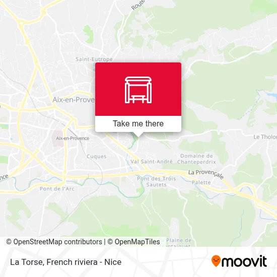 La Torse map